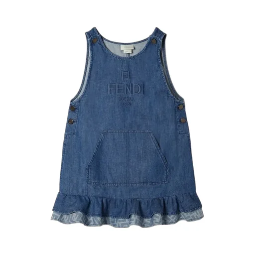 Lightweight Denim Junior Dress