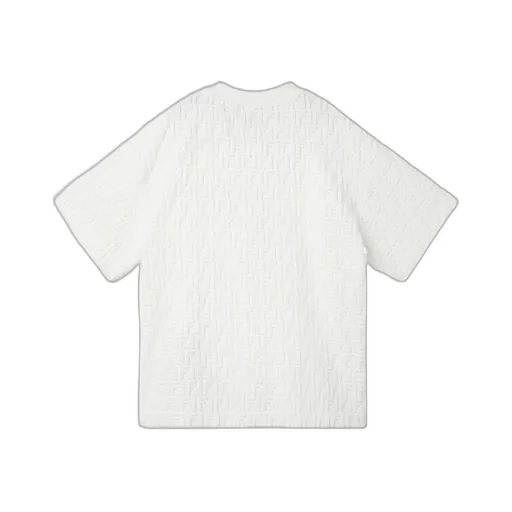 Terry T-Shirt With Ff Logo