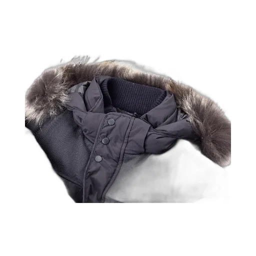 Zipper Quilted Down Jacket