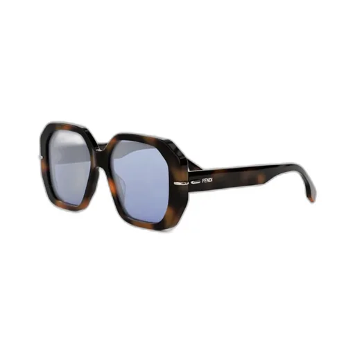 Selleria Geometric Frame Sunglasses