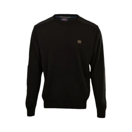 Round-Neck Logo Pullover