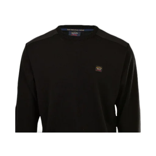 Round-Neck Logo Pullover