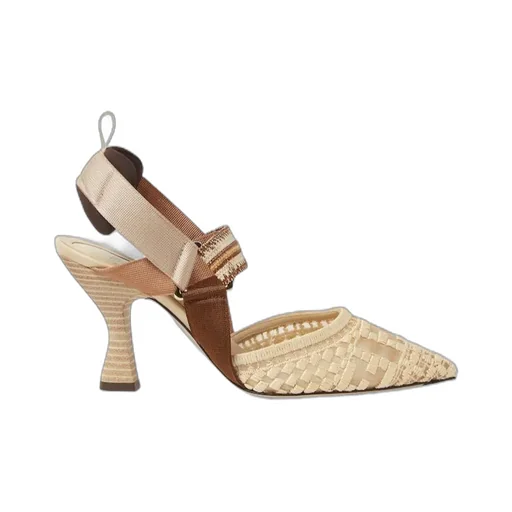 Colibrì Ff Embroidered Slingback Pumps