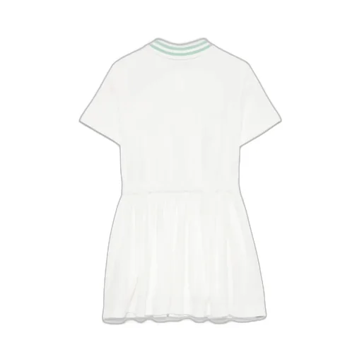 Logo-Embroidered Polo Dress