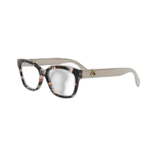 Geometric Flat Mirror Eyeglasses