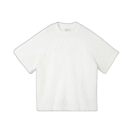 Terry T-Shirt With Ff Logo