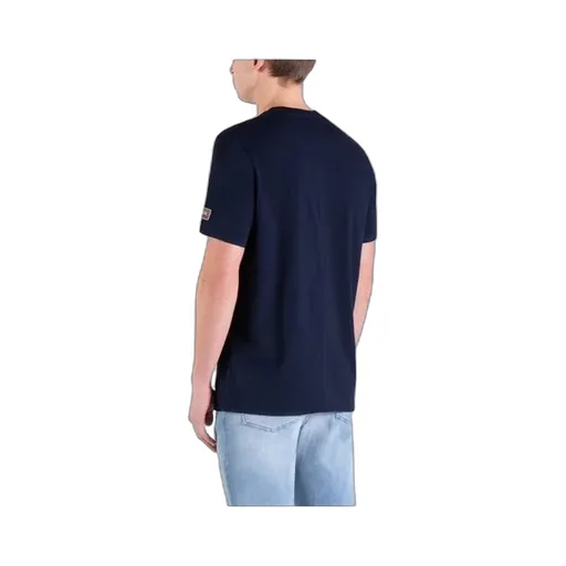 Round Collar Logo T-Shirt