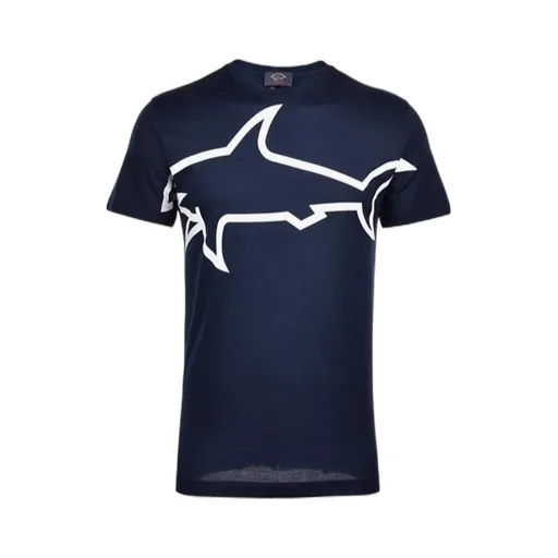 Round Collar Logo T-Shirt