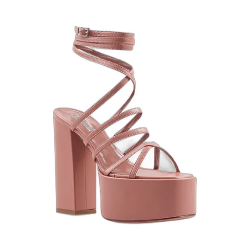 Evita Open-Toe Platform Sandals