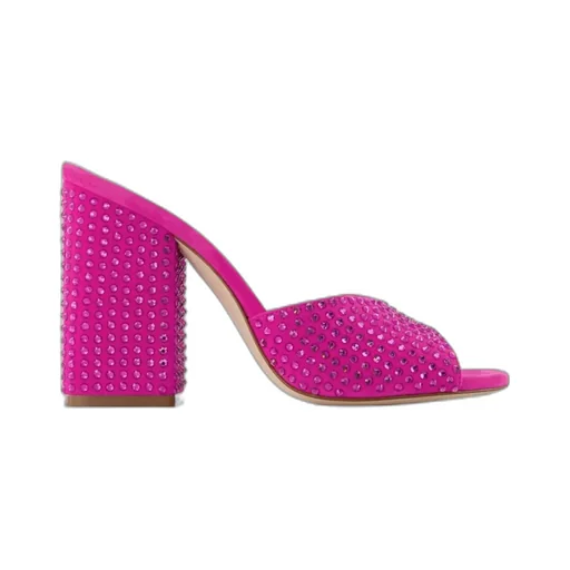 Logo High-Heeled Sandals