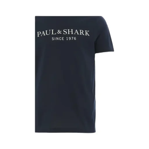 Round Collar Logo T-Shirt