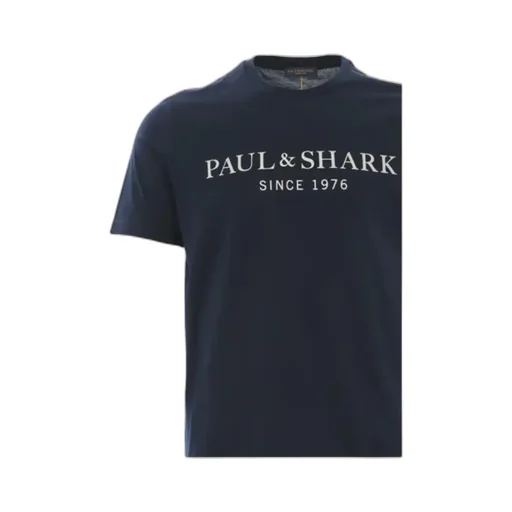 Round Collar Logo T-Shirt