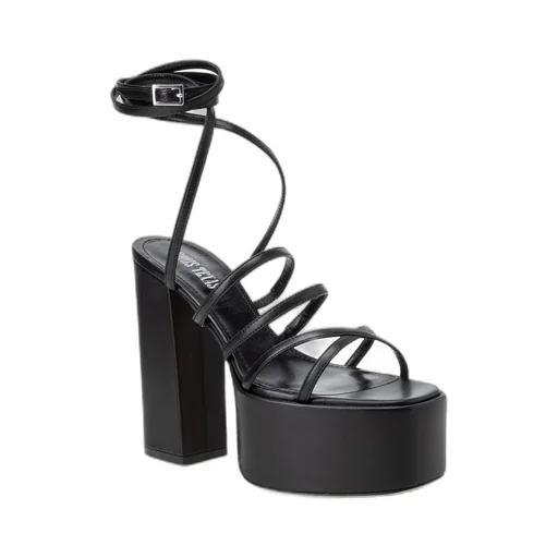 Evita Platform High-Heeled Sandals