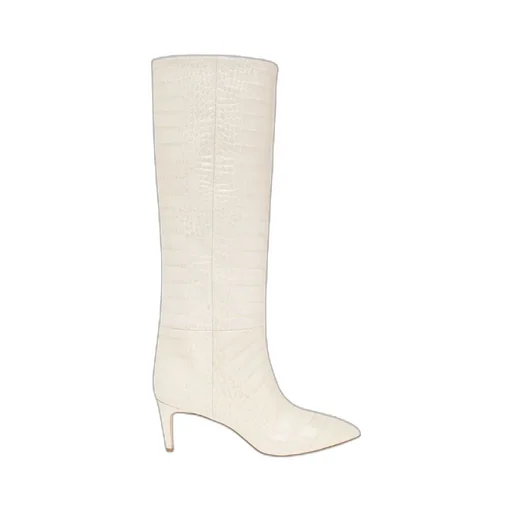 Pointed High-Heeled Boots