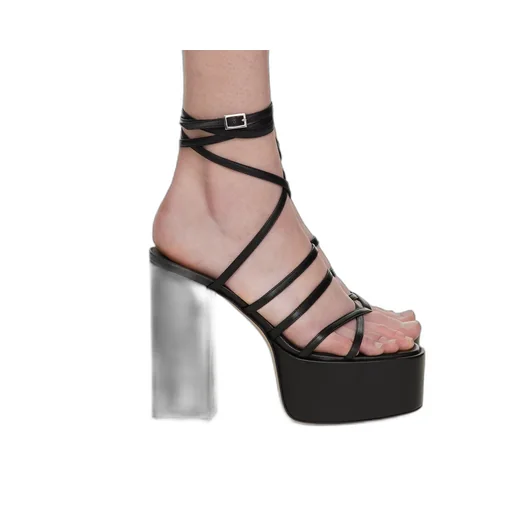 Evita Platform High-Heeled Sandals