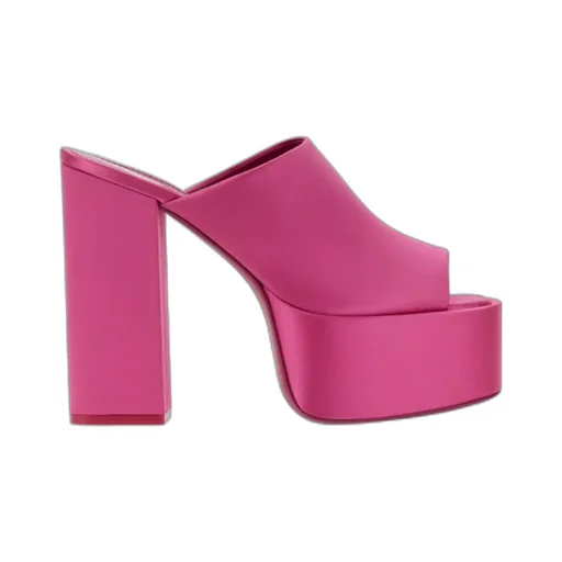 Sasha Block Heel Mules
