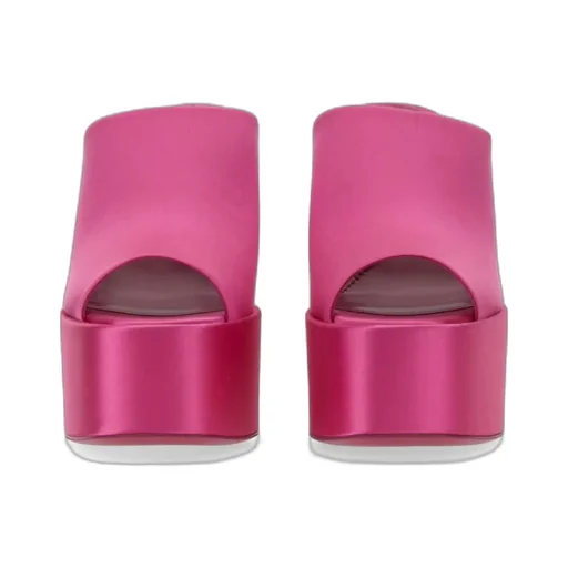 Sasha Block Heel Mules