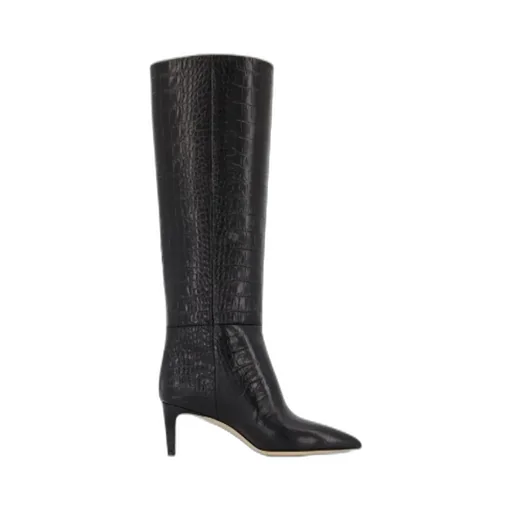Knee-High Pointed Toe Boots