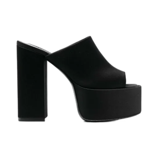 Sasha Block Heel Mules