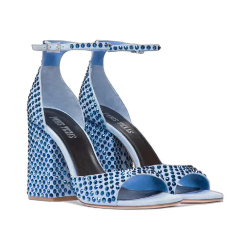 Logo High-Heeled Sandals