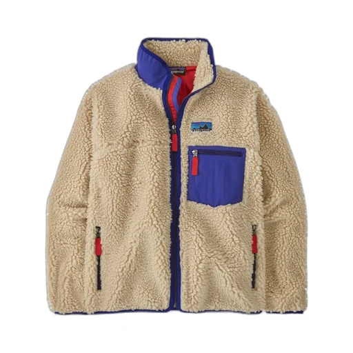 Fleece Logo-Patch Jacket