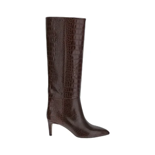 Pointed Toe Mid Heeled Boots