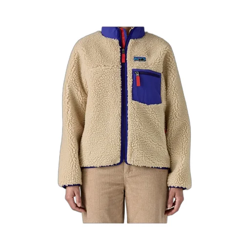 Fleece Logo-Patch Jacket
