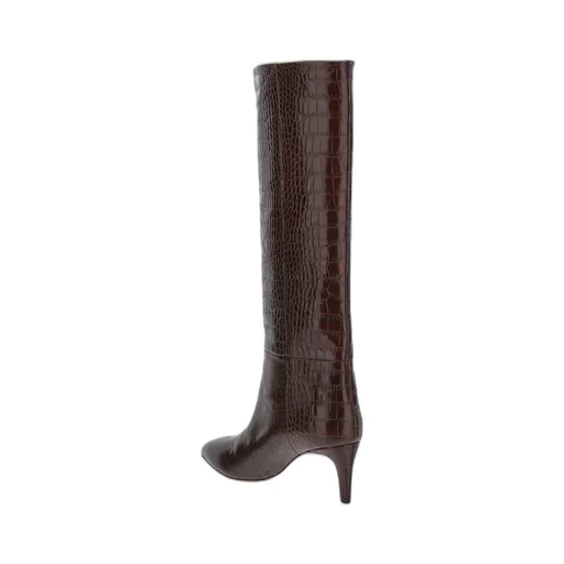 Pointed Toe Mid Heeled Boots