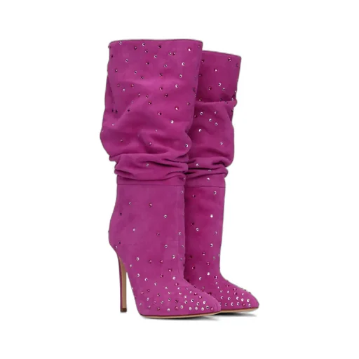 Crystal Decorated Boots