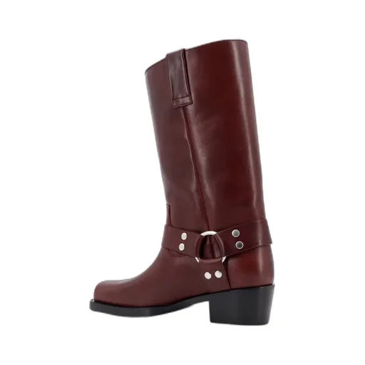 Square Toe Studded Boots