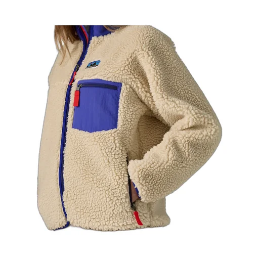 Fleece Logo-Patch Jacket
