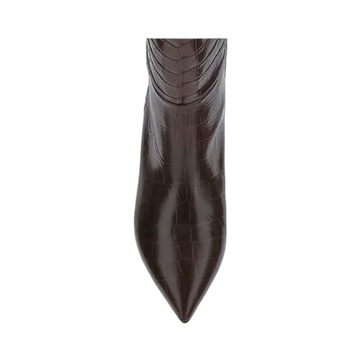 Pointed Toe Mid Heeled Boots