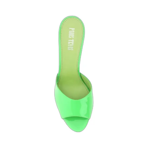 Wanda Open Toe Wedge Mules