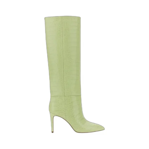 Pa High-Heeled Knee-High Boots