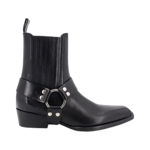 Helena Pointed-Toe Ankle Boots