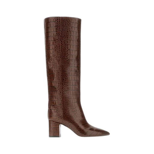 Anja Embossed Knee-Length Boots