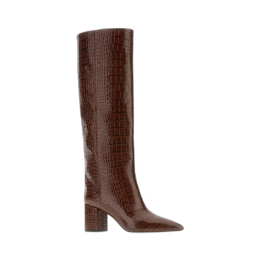 Anja Embossed Knee-Length Boots