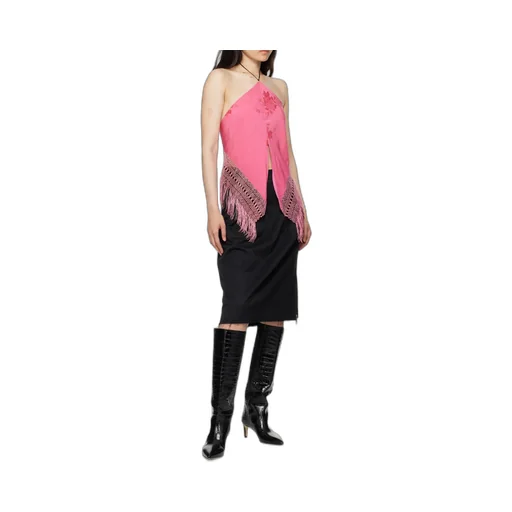 Knee-High Pointed Toe Boots