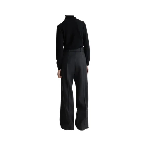 Logo Intarsia Turtleneck Knit Sweater