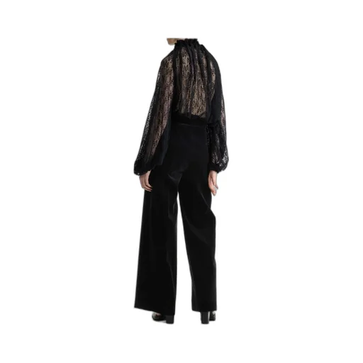 Lace Drawstring Top