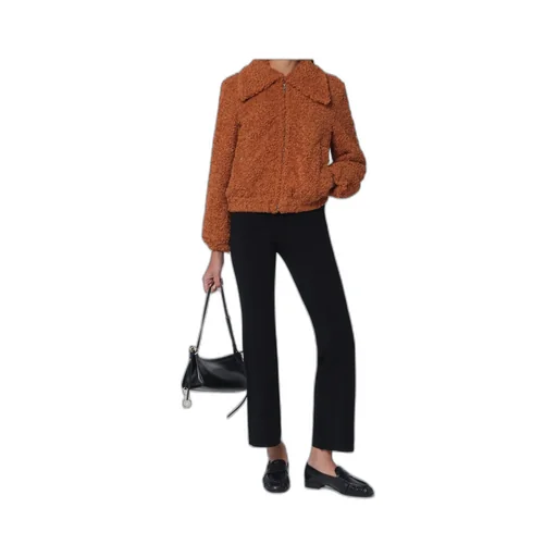 Zippered Long-Sleeved Casual Jacket