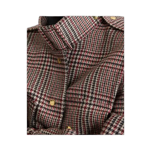 Plaid Bomber Jacket