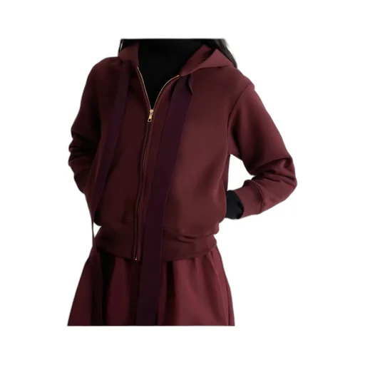 Logo-Embroidered Zip-Up Hoodie