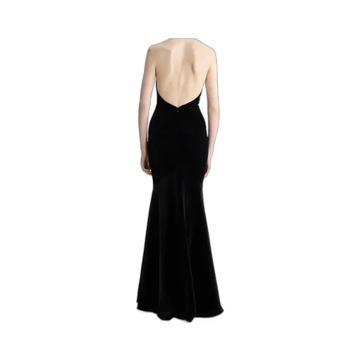 Long Backless Dress
