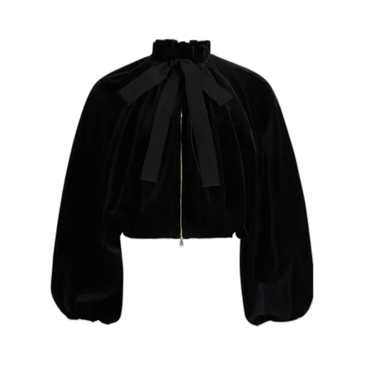 Zippered Long-Sleeved Jacket