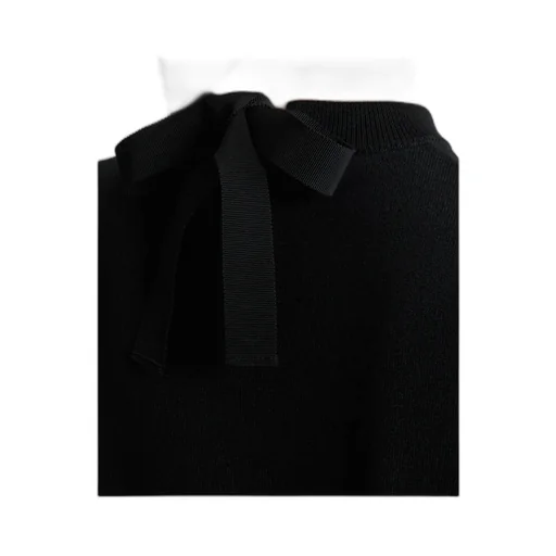 Logo Embroidered Mockneck T-Shirt