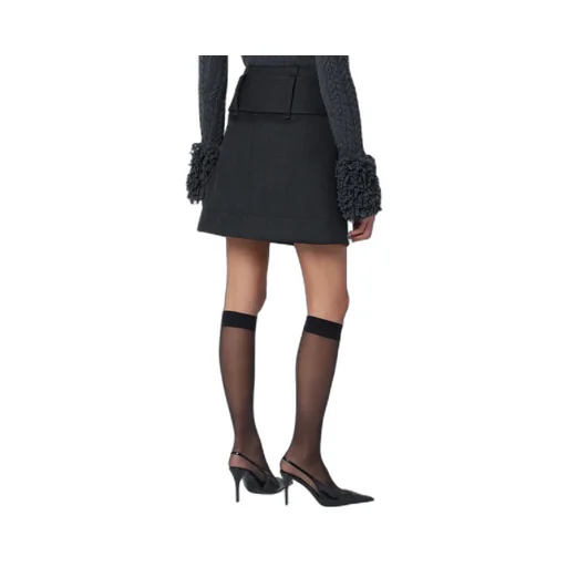 Zipper Mini Skirt