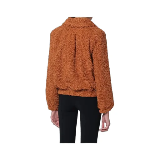 Zippered Long-Sleeved Casual Jacket