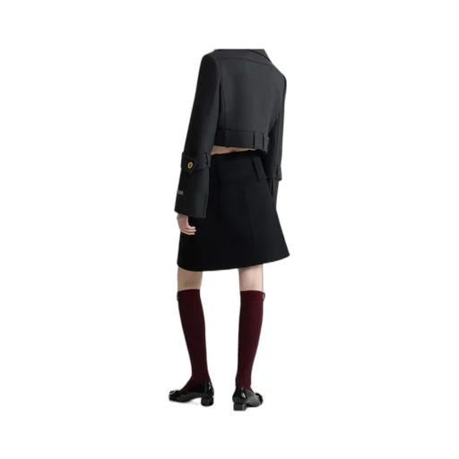 Collared Cropped Jacket