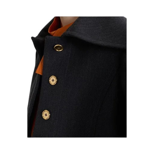 Collared Cropped Jacket